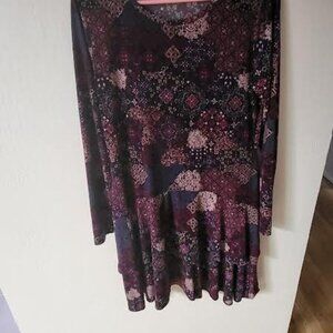 Long Sleeves Womens Dress Size L
